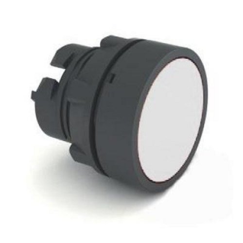 Головка кнопки Tekfor LAY4-EA1 плоская пружинный возврат белый картинка